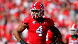 ESPN Insider Reports Steelers Won't Allow Georgia Star Nolan Smith To Fall Past #17 (2023 NFL Draft). Photo by Getty Images